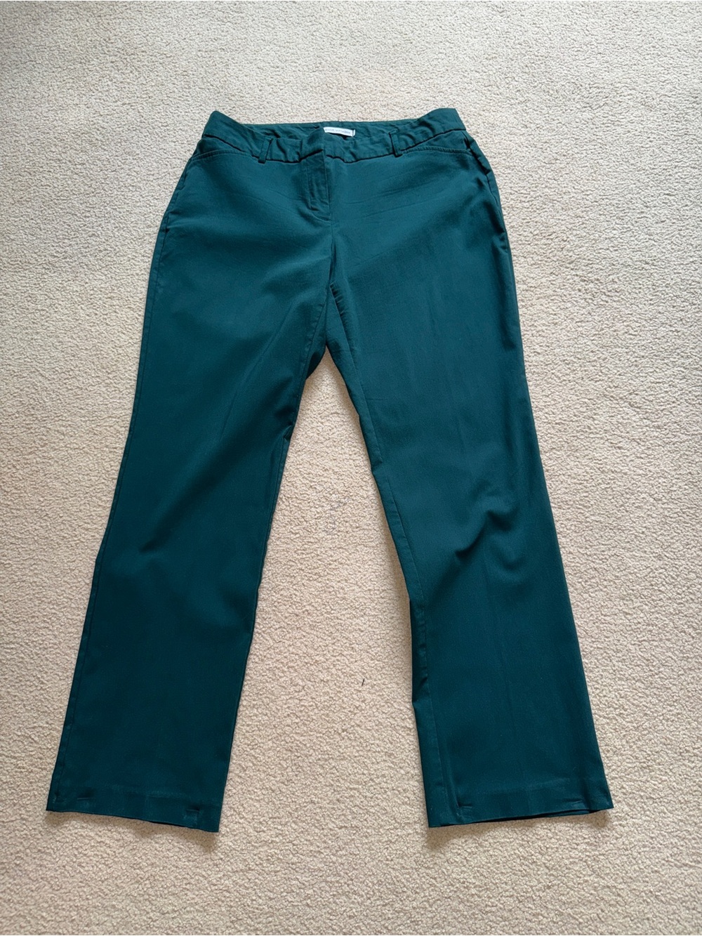 Adrienne Vittadini Forest Green Trousers 12